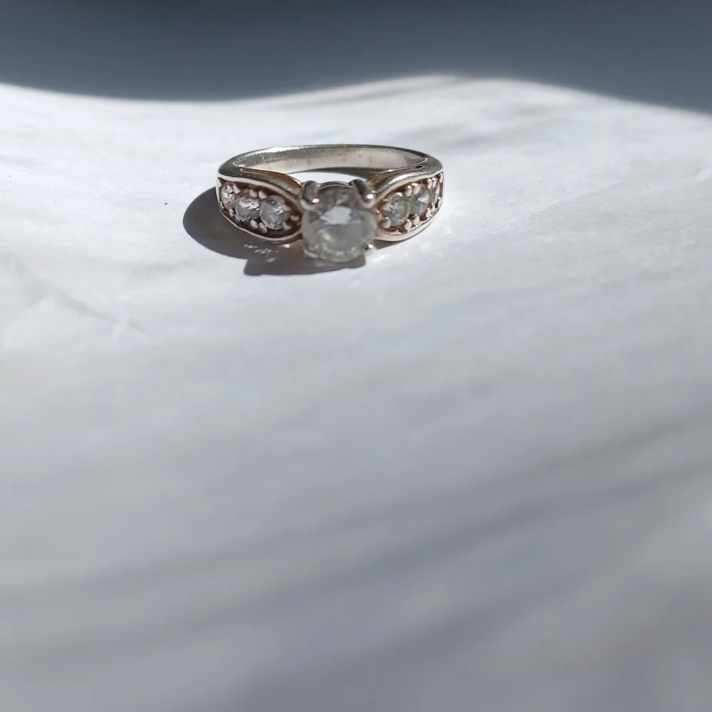 SS CZ RING - Picture 1 of 8